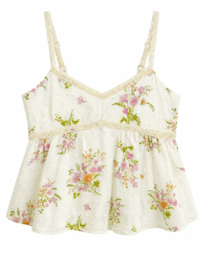 René Blooming Flower Top Vintage Wildflower Bloom Top – Shutterbugs Boutique