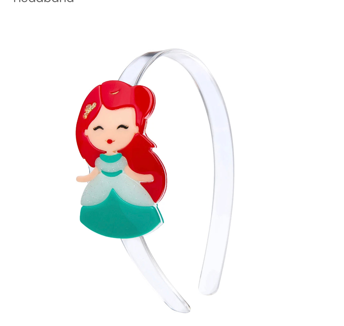 Ariel Headband Amazon.com: Eisyaa Mouse Ears Bow Headbands, Sequin Ariel  main image 3