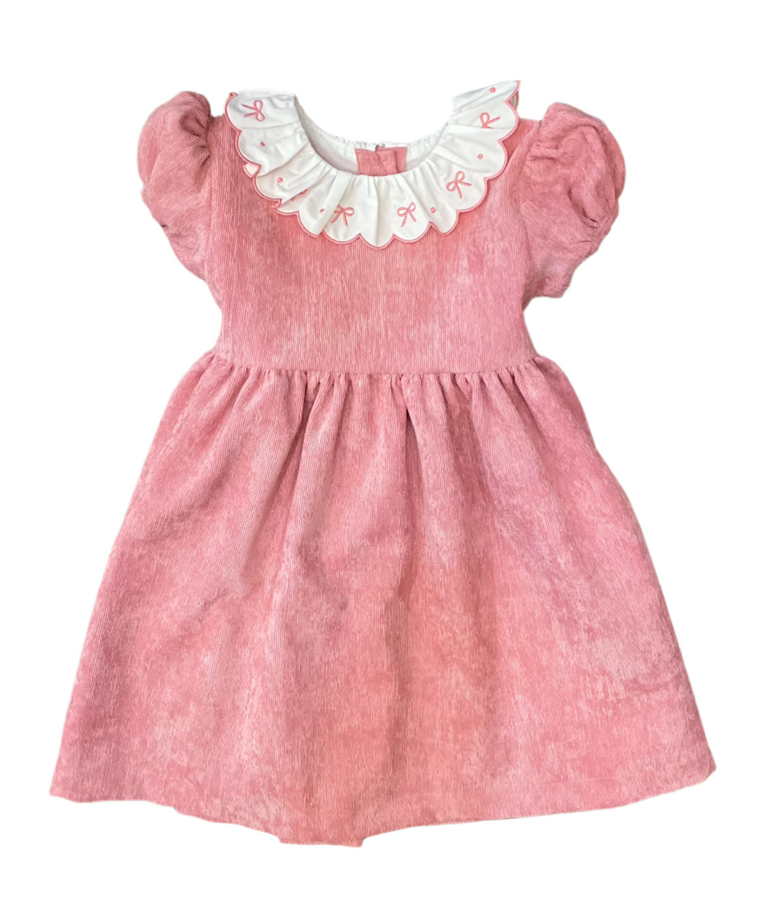 Pink Candy Corduroy Dress