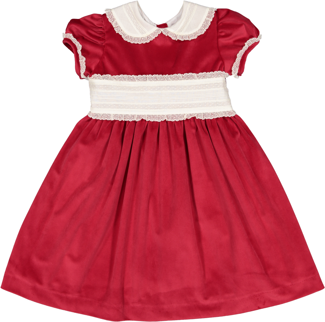 Sal & Pimenta Sal&Pimenta Scalloped Embroidered FloralWonderland Dress on sale 2T