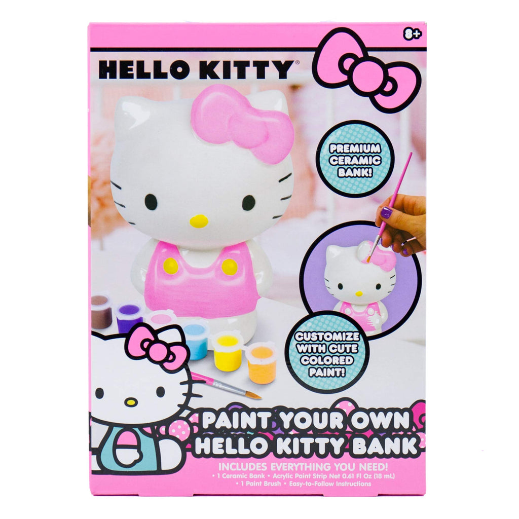 Hello Kitty Paint Your Own Piggy Bank – Shutterbugs Boutique